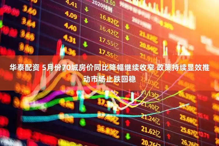 华泰配资 5月份70城房价同比降幅继续收窄 政策持续显效推动市场止跌回稳