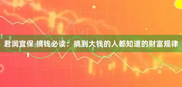 君润宜保 搞钱必读：搞到大钱的人都知道的财富规律